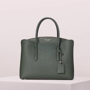 Kate Spade Margaux Large Satchel (Evergreen)